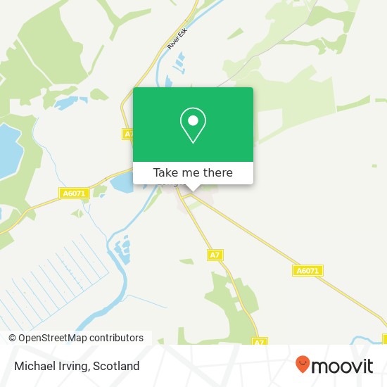 Michael Irving map