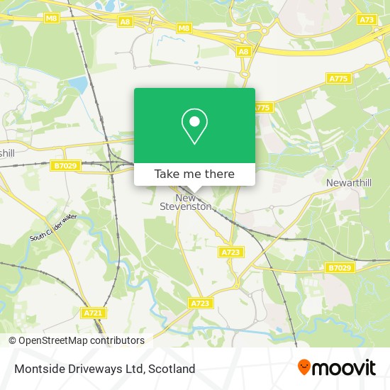 Montside Driveways Ltd map