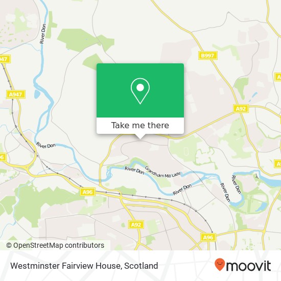 Westminster Fairview House map