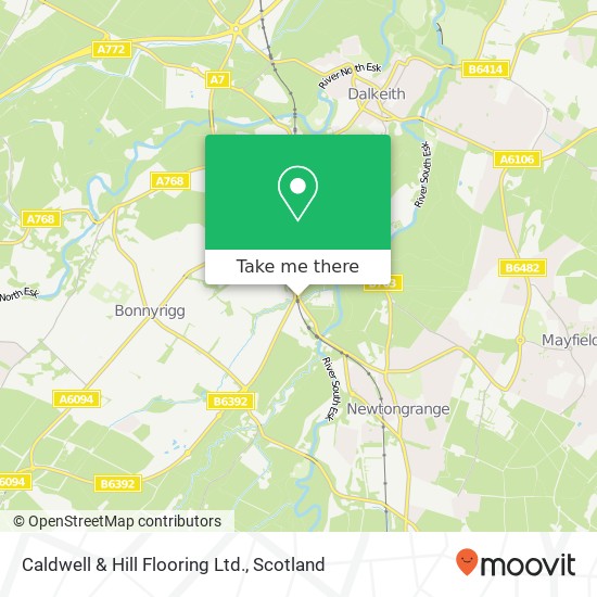 Caldwell & Hill Flooring Ltd. map