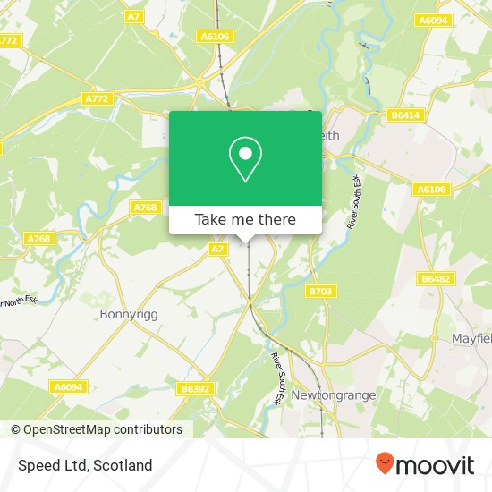 Speed Ltd map