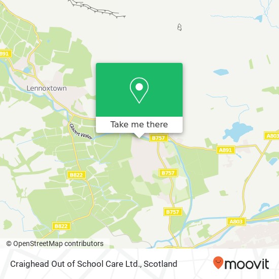 Craighead Out of School Care Ltd. map