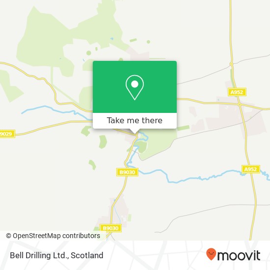 Bell Drilling Ltd. map