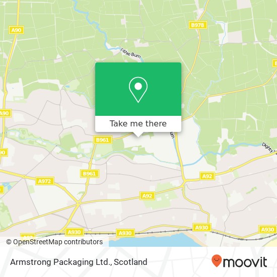 Armstrong Packaging Ltd. map