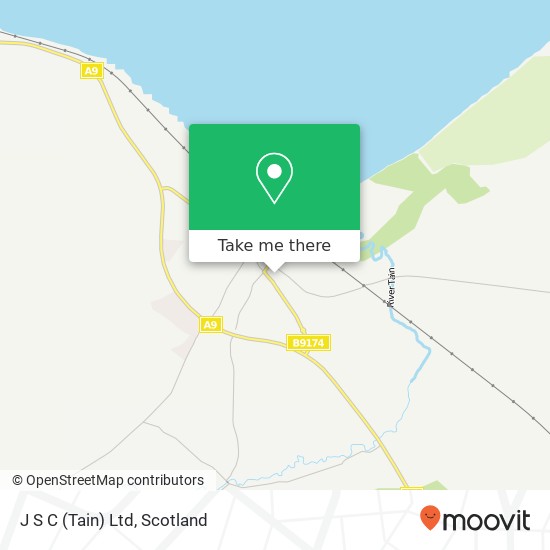 J S C (Tain) Ltd map