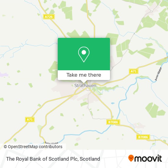 The Royal Bank of Scotland Plc map