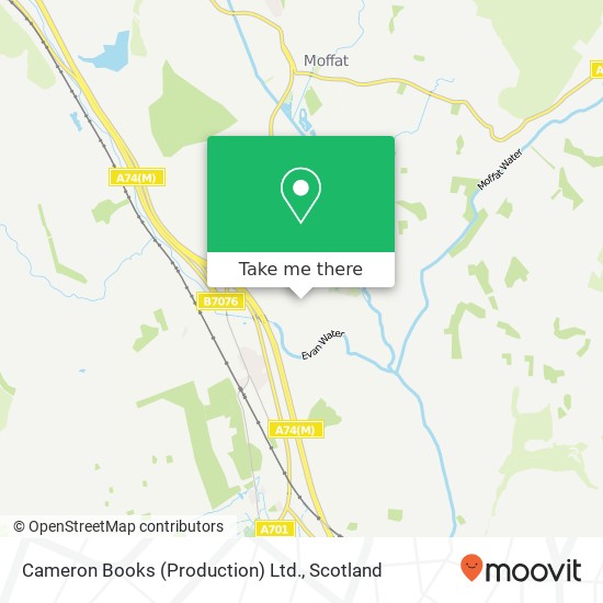 Cameron Books (Production) Ltd. map