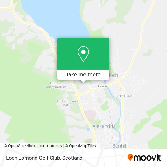 Loch Lomond Golf Club map