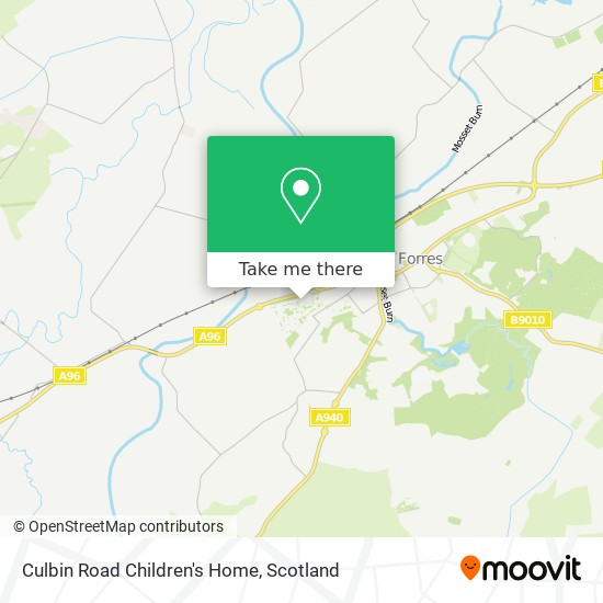 Culbin Road Children's Home map