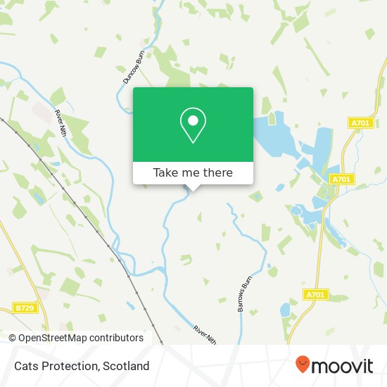Cats Protection map
