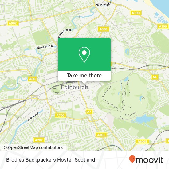 Brodies Backpackers Hostel map