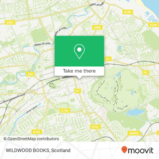 WILDWOOD BOOKS map