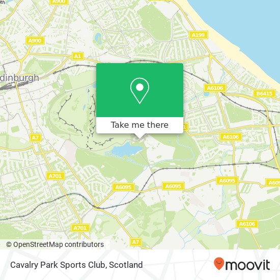 Cavalry Park Sports Club map