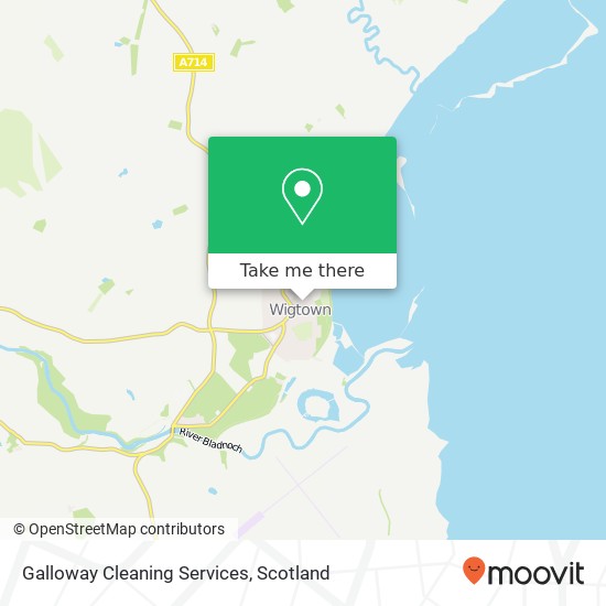 Galloway Cleaning Services map