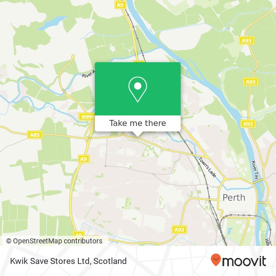 Kwik Save Stores Ltd map