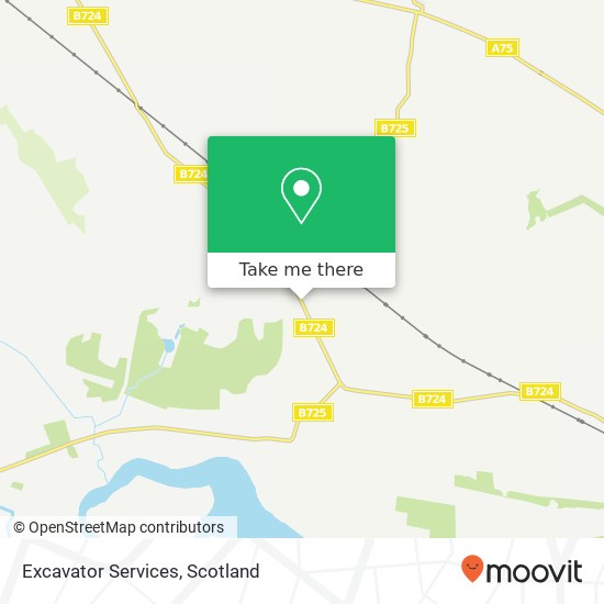 Excavator Services map