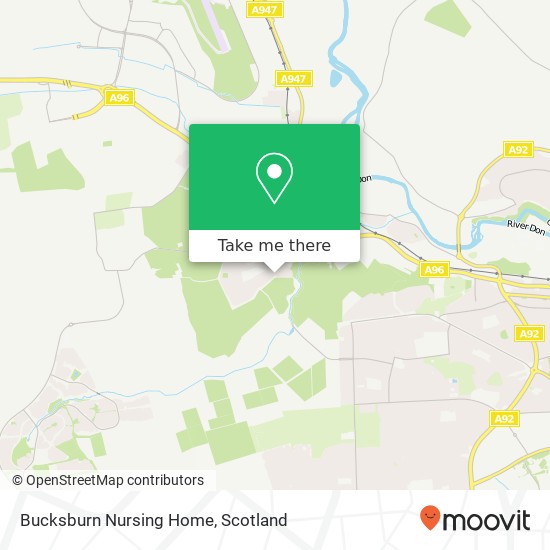 Bucksburn Nursing Home map