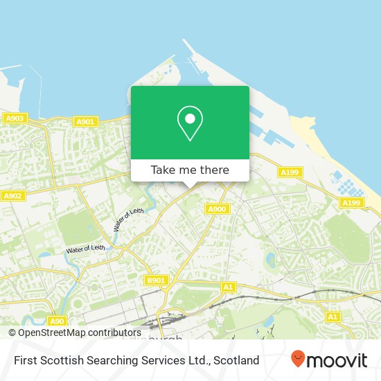 First Scottish Searching Services Ltd. map