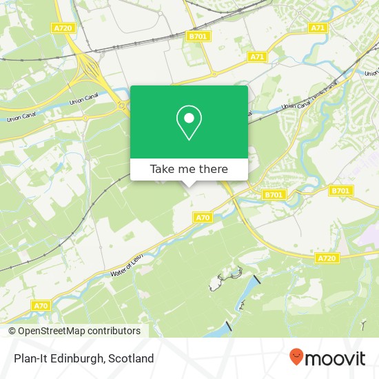 Plan-It Edinburgh map