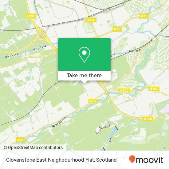 Clovenstone East Neighbourhood Flat map