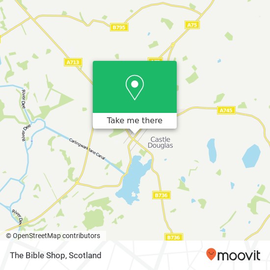 The Bible Shop map