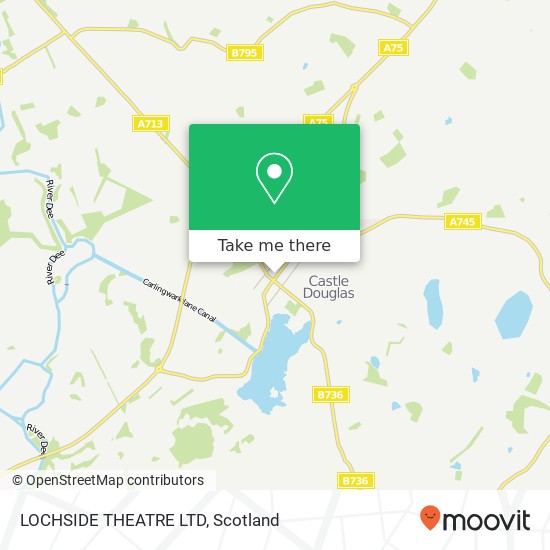 LOCHSIDE THEATRE LTD map