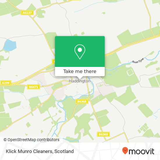 Klick Munro Cleaners map