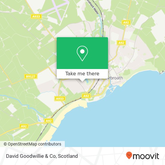 David Goodwillie & Co map