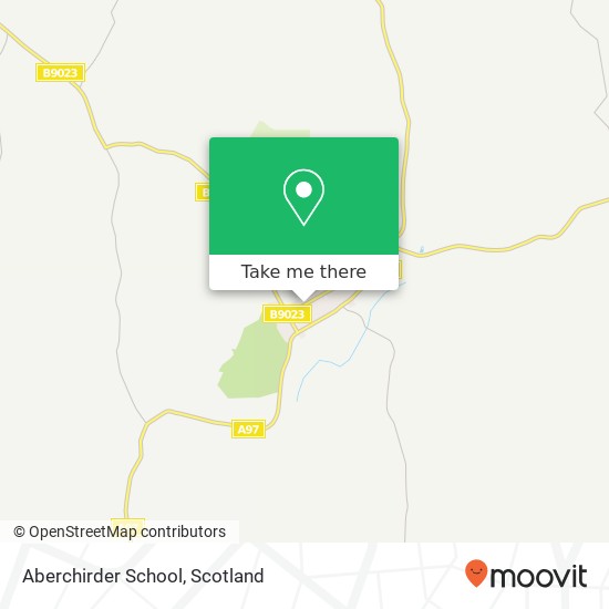 Aberchirder School map