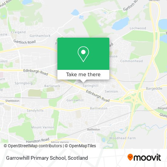 Garrowhill Primary School map