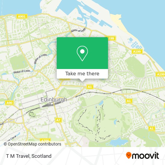 T M Travel map