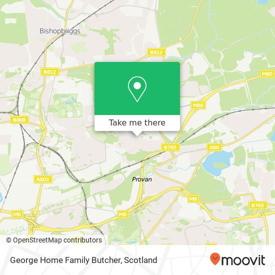 George Home Family Butcher map