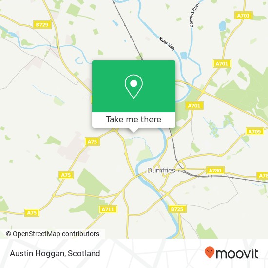Austin Hoggan map
