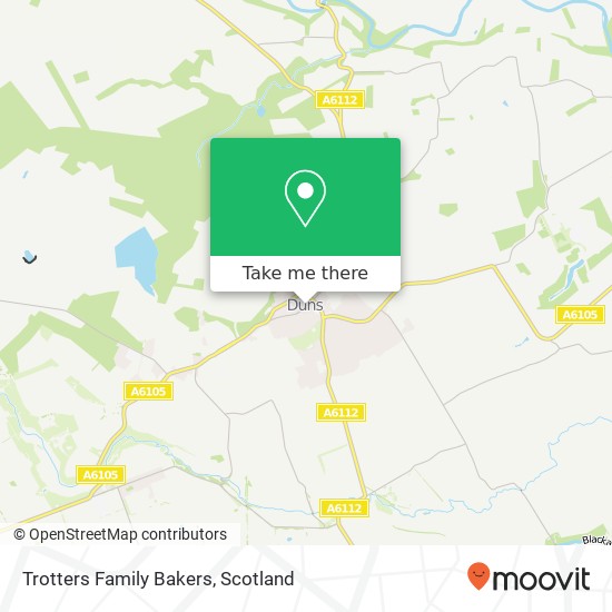 Trotters Family Bakers map