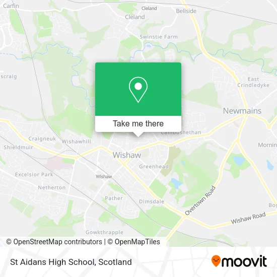 St Aidans High School map