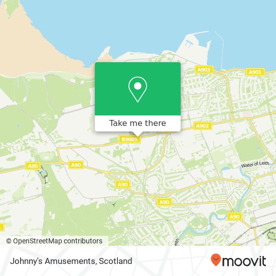 Johnny's Amusements map