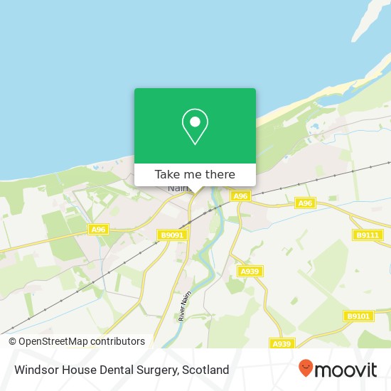 Windsor House Dental Surgery map