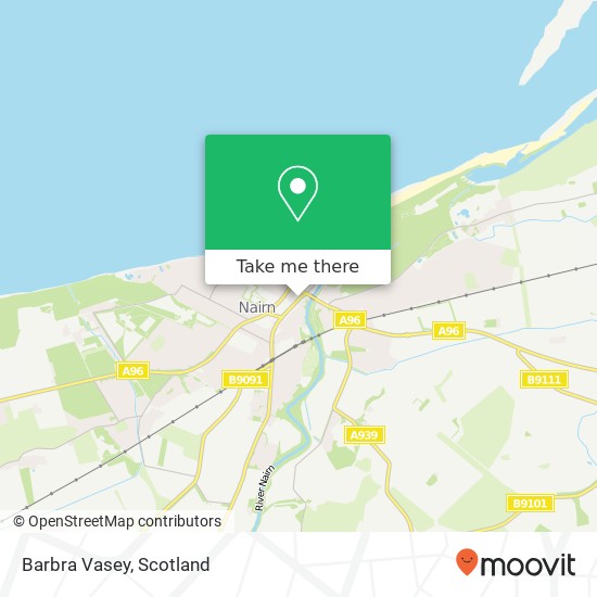 Barbra Vasey map
