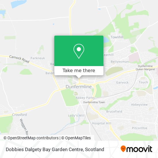 Dobbies Dalgety Bay Garden Centre map