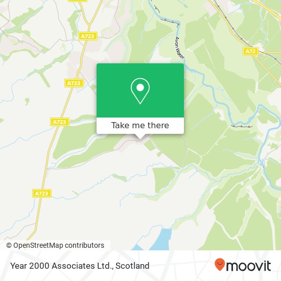 Year 2000 Associates Ltd. map