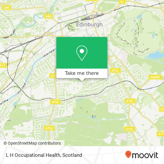 L H Occupational Health map