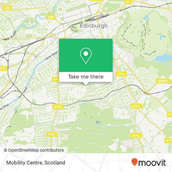 Mobility Centre map
