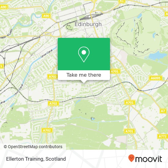 Ellerton Training map
