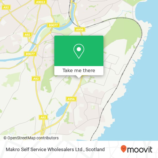 Makro Self Service Wholesalers Ltd. map