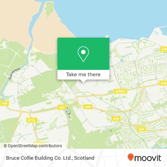 Bruce Collie Building Co. Ltd. map