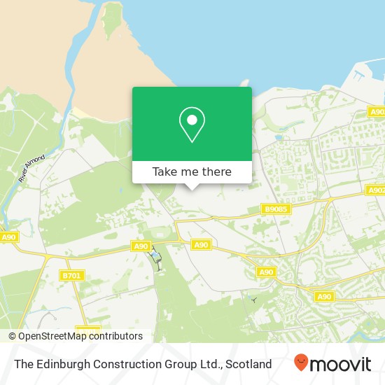 The Edinburgh Construction Group Ltd. map