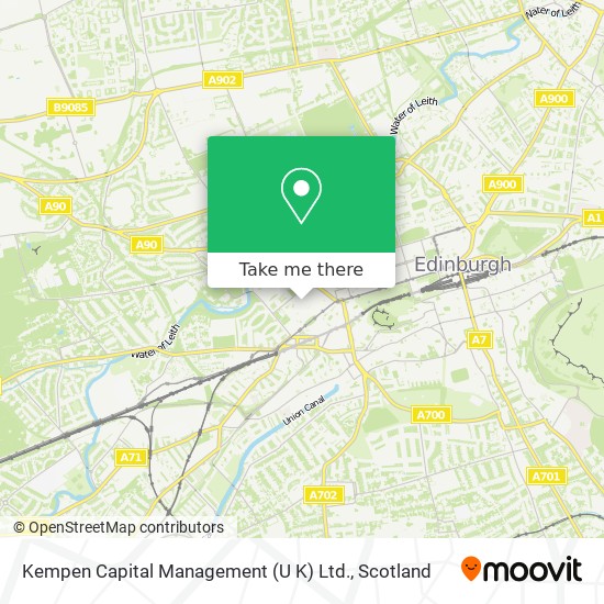 Kempen Capital Management (U K) Ltd. map