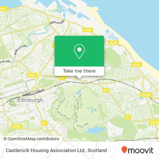 Castlerock Housing Association Ltd. map