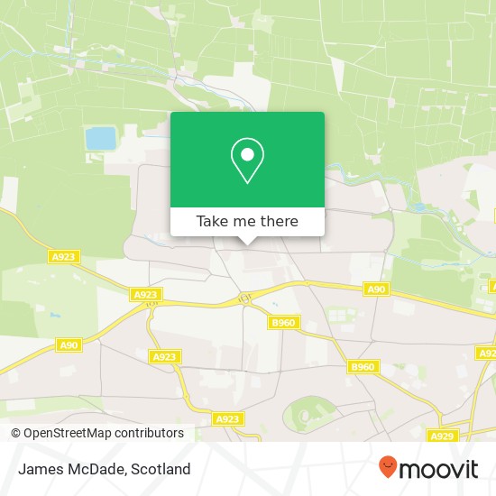 James McDade map
