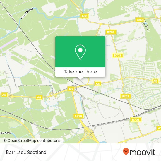 Barr Ltd. map